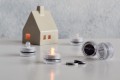 Domek ceramiczny Z KRAWĘDZIĄ KOSZOWĄ