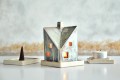 Domek ceramiczny Z KRAWĘDZIĄ KOSZOWĄ