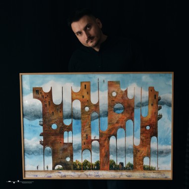 POMOSTY - obraz  98x68cm