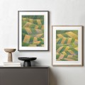 PAGÓRKI - wydruk Fine Art, dyptyk