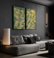 PAGÓRKI - wydruk Fine Art, dyptyk