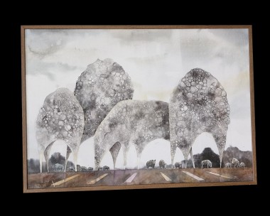 DZIKIE MIASTO - obraz  96 x 66 cm